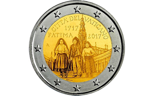 2€ Vaticano – Fátima 2017